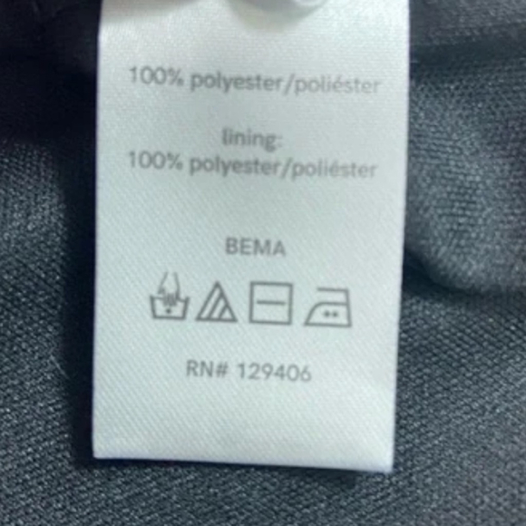 VENUS Tropical Green Black Off Shoulder Spaghetti Strap Blouse Women’s Size L - Picture 9 of 10